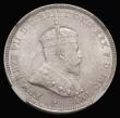 London Coins : A191 : Lot 886 : Australia Shilling 1910 KM#20 in an NGC holder and graded MS63