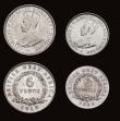 London Coins : A191 : Lot 900 : British West Africa 1919 issues (2) Sixpence and Threepence AU-Unc