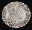 London Coins : A191 : Lot 935 : France 1/10 Eco 1713 K Bordeaux KM379.9 (3.03 grams) nearer VF than Fine
