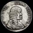 London Coins : A191 : Lot 946 : German States - Magdeburg 2/3 Thaler 1671 HHF KM169 Augustus obverse VF details with porous fields p...