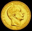 London Coins : A191 : Lot 949 : German States - Prussia 20 Marks 1902A EF