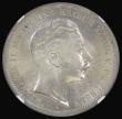 London Coins : A191 : Lot 951 : German States - Prussia 3 Marks 1912A KM#527 NGC MS63