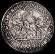 London Coins : A191 : Lot 956 : German States - Saxe-Old-Altenburg Thaler 1623WA 4 Brothers, middle figure on the reverse holds a ba...