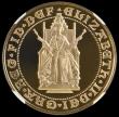 London Coins : A192 : Lot 1029 : Five Pounds 1989 500th Anniversary of the First Gold Sovereign in an NGC holder and graded PF69 ULTR...