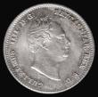 London Coins : A192 : Lot 1066 : Groat 1836 D: G: ESC 1918 Davies 380 dies 1A Lustrous UNC with some peripheral gold toning a choice ...