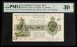 London Coins : A192 : Lot 11 : Ten Shillings 1919 T26 red serial number E/71 241559 PMG Very Fine 30 STAINS (two small faint red st...