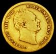 London Coins : A192 : Lot 1111 : Half Sovereign 1835 Marsh 411 near Fine/VG
