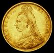 London Coins : A192 : Lot 1133 : Half Sovereign 1892 No J.E.B Marsh 481A Good EF/AU