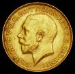London Coins : A192 : Lot 1145 : Half Sovereign 1914 VF some scratches on the king's neck