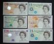 London Coins : A192 : Lot 117 : Bank of England (6) Lowther QE2 pictorial issues  including  Twenty  Pounds Sir Edward Elgar B386 pr...