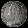 London Coins : A192 : Lot 1174 : Halfcrown 1746 LIMA ESC 606, Bull 1688 in a CGS Holder graded 70