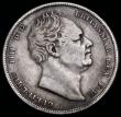 London Coins : A192 : Lot 1195 : Halfcrown 1837 ESC 667, Bull 2486 Good Fine/NVF and scarce