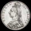London Coins : A192 : Lot 1211 : Halfcrown 1889 ESC 722, Bull 2774 AU/UNC