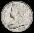 London Coins : A192 : Lot 1222 : Halfcrown 1900 ESC 734, Bull 2786 Bright EF