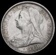 London Coins : A192 : Lot 1223 : Halfcrown 1900 ESC 734, Bull 2786 EF/AU