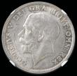 London Coins : A192 : Lot 1241 : Halfcrown 1916 ESC 763, Bull 3715 UNC with a light peripheral tone over mint brilliance and graded M...