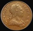 London Coins : A192 : Lot 1262 : Halfpenny 1772 Reverse A Peck 899 CGS UNC 80