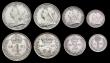 London Coins : A192 : Lot 1299 : Maundy Set 1901 ESC 2516, Bull 3559 VF to EF the Threepence cleaned, the Fourpence and Twopence with...