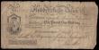 London Coins : A192 : Lot 132 : Huddersfield Commercial Bank 1 Guinea dated Nov 1815 No.6167 for Benjamin & Joshua Ingham & ...