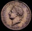 London Coins : A192 : Lot 1343 : Penny 1827 Peck 1430 Good VF Details cleaned and with some surface porosity as usual and a key date ...