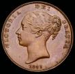 London Coins : A192 : Lot 1348 : Penny 1841 No Colon After REG Peck 1484 AU with hints of lustre but once lightly cleaned or dipped i...