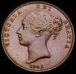 London Coins : A192 : Lot 1352 : Penny 1841 REG : Peck 1480 by far the rarer of the two currency types of this date AU-UNC but once l...