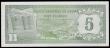 London Coins : A192 : Lot 136 : Aruba 5 Florin 1.1.1986 Pick 1 Unc