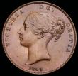 London Coins : A192 : Lot 1365 : Penny 1848 8 over 7 Peck 1495 Chocolate AU