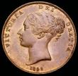 London Coins : A192 : Lot 1367 : Penny 1848 Plain date Peck 1496 Unc with good subdued lustre perhaps once lightly cleaned