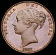 London Coins : A192 : Lot 1388 : Penny 1857 Plain Trident Peck 1514 UNC but once lightly cleaned or dipped in olive oil or something ...