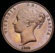 London Coins : A192 : Lot 1389 : Penny 1858  W.W. Peck 1517 AU but once lightly cleaned or dipped in olive oil or something similar s...
