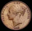 London Coins : A192 : Lot 1391 : Penny 1858 8 over another digit but without the die crack from C to the rim so not 8 over 6 perhaps ...