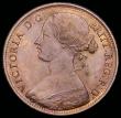 London Coins : A192 : Lot 1402 : Penny 1861 Freeman 33 dies 6+G UNC with some lustre particularly the reverse