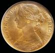 London Coins : A192 : Lot 1403 : Penny 1862 as Freeman 39 dies 6+G silky Unc and in a CGS Holder graded 80