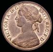 London Coins : A192 : Lot 1407 : Penny 1863 Freeman 42 dies 6+G AUNC