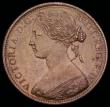 London Coins : A192 : Lot 1410 : Penny 1865 Freeman 50 dies 6+G Brown AU/GEF