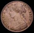 London Coins : A192 : Lot 1411 : Penny 1866 Freeman 52 dies 6+G Brown Unc. A sharp and pleasing example
