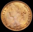 London Coins : A192 : Lot 1425 : Penny 1880 Freeman 99 dies 9+J silky UNC the reverse with near full lustre, one or two thin scratche...
