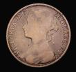 London Coins : A192 : Lot 1427 : Penny 1881 Freeman 103 dies 9+M with H below date approaching Fine and rated R19 by Freeman a seldom...