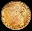 London Coins : A192 : Lot 1433 : Penny 1884 Freeman 119 dies 12+N UNC with near full slightly subdued lustre