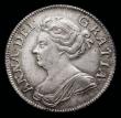 London Coins : A192 : Lot 1504 : Shilling 1708 Third Bust, Plain in angles, ESC 1147, Bull 1399, UNC with a pleasing tone a choice ex...