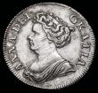 London Coins : A192 : Lot 1506 : Shilling 1711 Fourth Bust ESC 1158, Bull 1408 GVF with a few adjustment lines