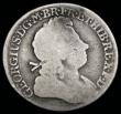 London Coins : A192 : Lot 1507 : Shilling 1721 Roses and Plumes, 21 over 19, ESC 1173, Bull 1579, approaching Fine, the reverse with ...