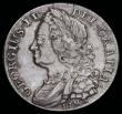 London Coins : A192 : Lot 1516 : Shilling 1745 LIMA ESC 1205, Bull 1724 NVF/Good Fine with pleasing tone