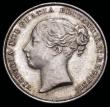London Coins : A192 : Lot 1535 : Shilling 1857 ESC 1305, Bull 3008,EF/AU