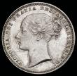 London Coins : A192 : Lot 1539 : Shilling 1875 ESC 1327, Bull 3042, Die Number 3 EF/UNC