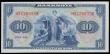 London Coins : A192 : Lot 155 : Germany - Federal Republic 10 Marks blue on multicolour SERIE 1948 red serial number H5426855K B in ...