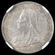 London Coins : A192 : Lot 1551 : Shilling 1894 ESC 1363, Bull 3156, NGC MS64