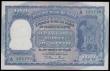 London Coins : A192 : Lot 168 : India 100 Rupees elephants reverse Rama Rau signature 72 black serial number A/10 423159 Pick 43a Go...