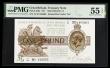 London Coins : A192 : Lot 18 : One Pound Warren Fisher T31 issued 1923 series J1/47 105662, Round Dot under No About Uncirculated P...
